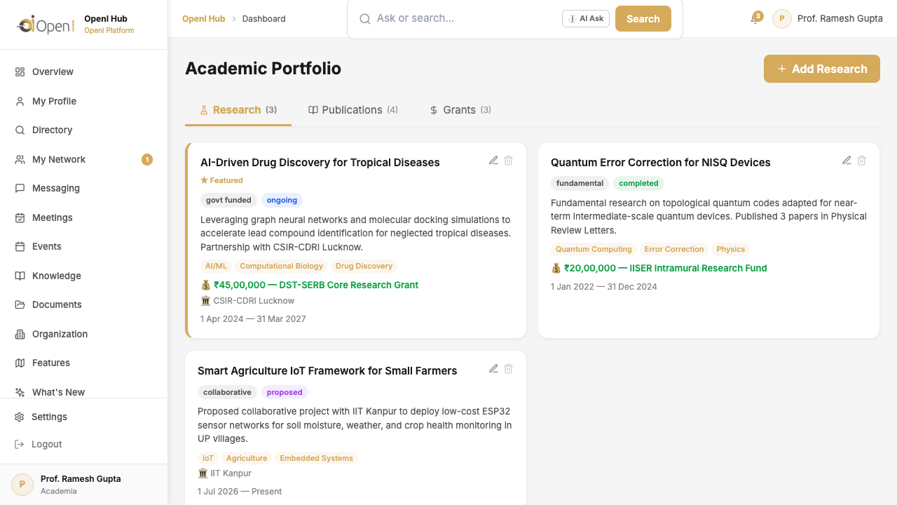 Academic Portfolio